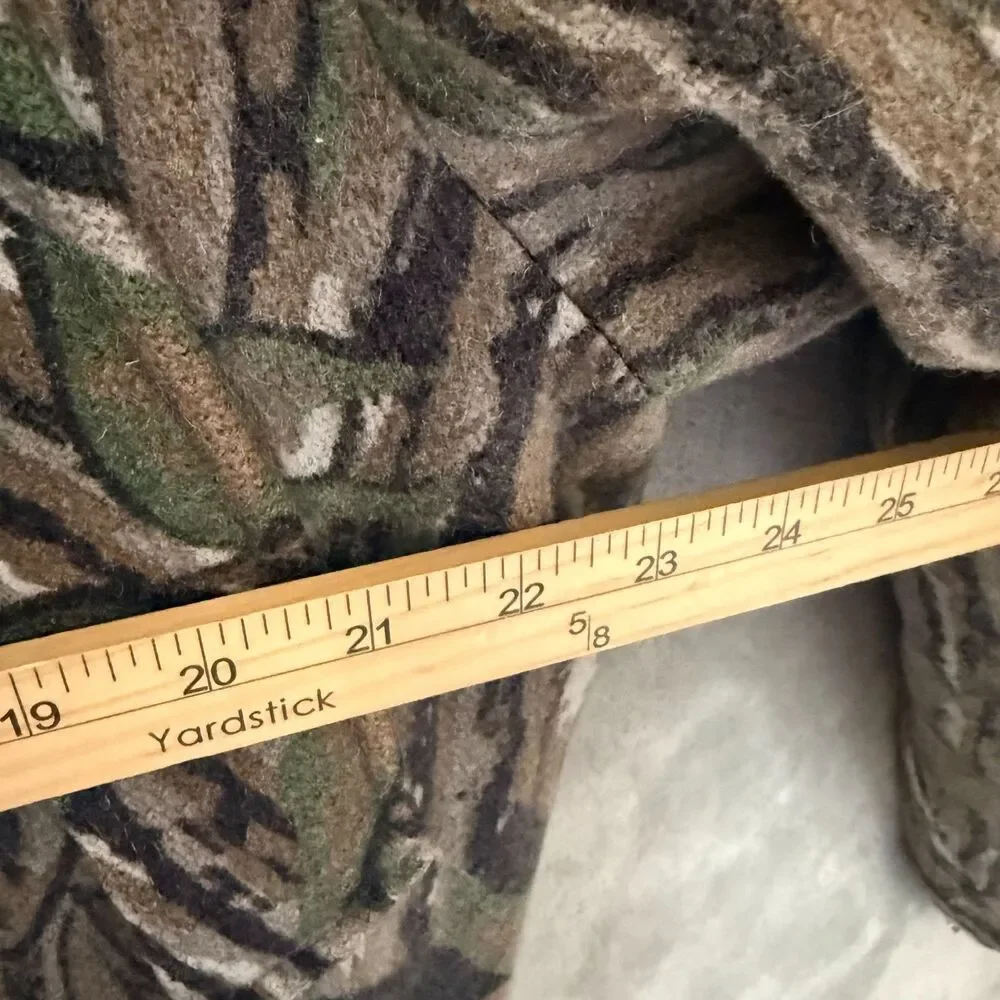 Vintage Cabela's GORE-TEX Realtree Trebark Camo Hunting Field Jacket Sz M READ